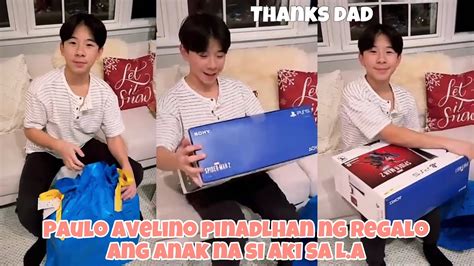 Paulo Avelino Pinadalhan Ng Regalo Ang Anak Nila Ni Lj Reyes Na Si Aki