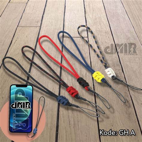 Jual Tali Gantungan Hp Pendek Strap Hp Aksesoris Tali Gantung Wrist