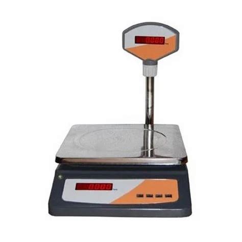 MANSI Mild Steel Electronic Table Top Scale Model Name Number Mifw