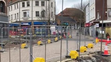 Yeovil Refresh Town Centre Works Approved After Delays Bbc News