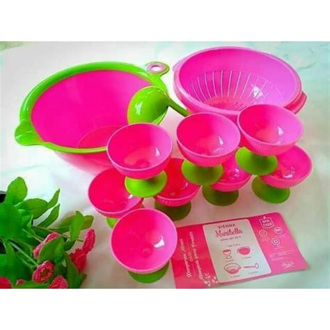 Jual Vienna Maribella Bowl Set Of 11 1 Set Shopee Indonesia