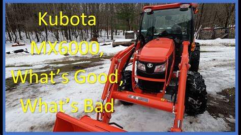 Kubota MX6000 Review - YouTube