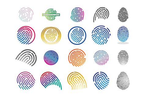 Fingerprint Logo Vector Illustration Graphic By Jeffri Candra Ramadhani