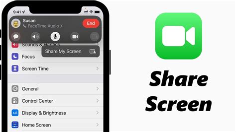 How To Share Your Screen In A FaceTime Call On IPhone YouTube