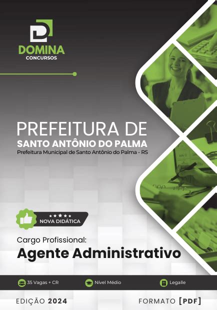 Pdf Apostila Prefeitura De Santo Ant Nio Do Palma Rs