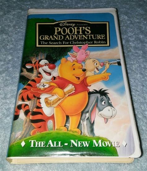 Poohs Grand Adventure The Search For Christopher Robin Vhs 786936030242 Ebay