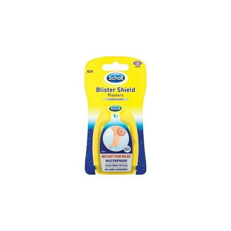 Scholl Blister Shield Plasters 5 Large Plasters New First Aid