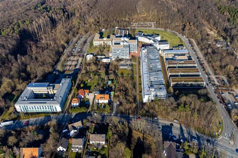 Luftbild Hagen Campus Gebäude der FernUniversität Hagen in Hagen im