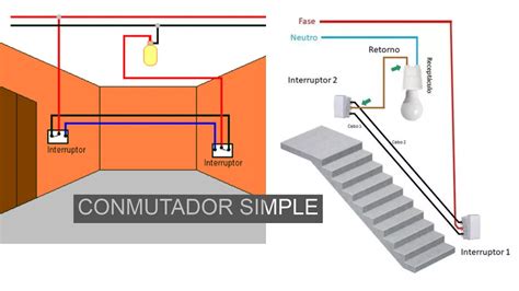 Conexion Electrica Escalera Diagrama Diagrama De Escalera De