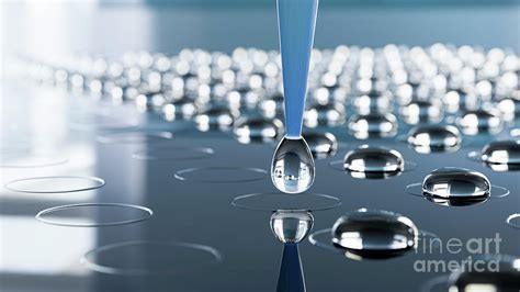 Samples On A Microarray Photograph By Thom Leach Science Photo