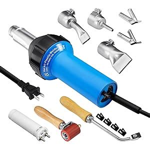 SWIGRANCE Hot Air Plastic Welder W Plastic Welding Roofing Kit V