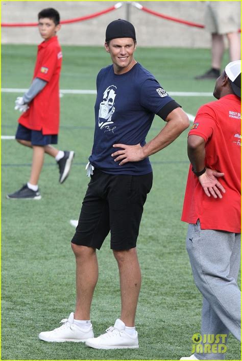 Tom Brady Plays Football with His Kids at Best Buddies Event!: Photo ...