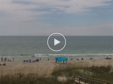 Alabama Ave Kure Beach Webcam Live North Carolina Beach Cams