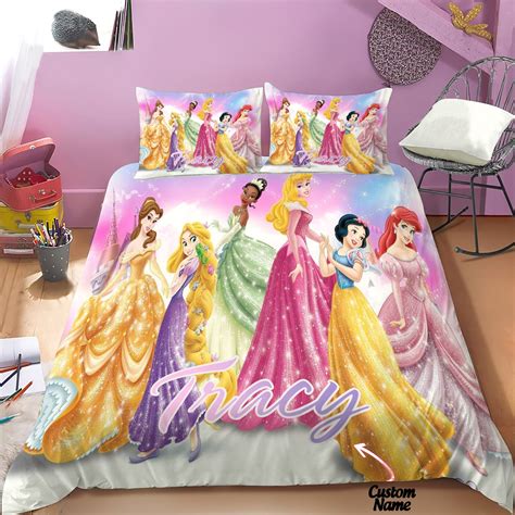Disney Princess Bedding Snow White Princess Peach Bedding Etsy