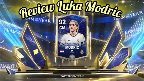 Luka Modric Toty F P Version Detailed Honest Review Ea Fc Mobile