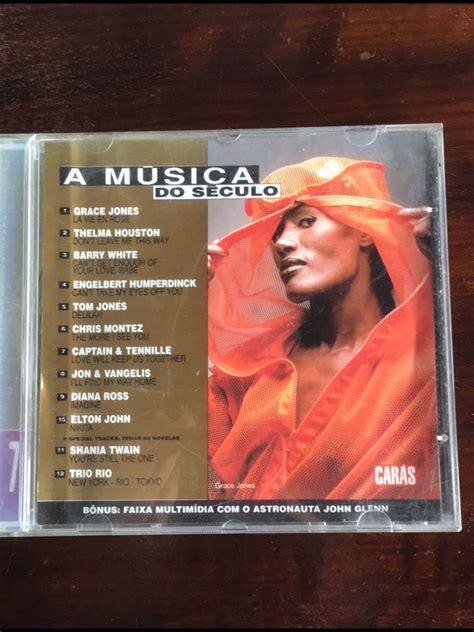 Cd a Música do Século Vol 07 Grace Jones Item de Música Cds Usado