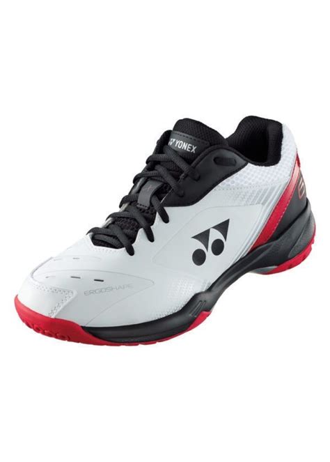 Yonex Power Cushion 65 X3 Unisex Indoor Shoe 2024 White Red Gannon