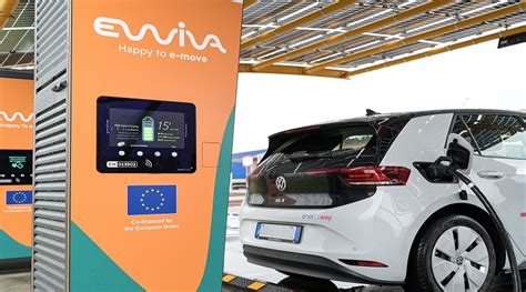 Nuove Colonnine High Power Charging Hpc Ewiva Per La Ricarica