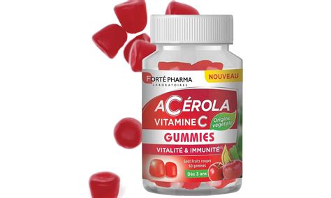 Forte Pharma Acerola Vitamin C Gummies Bestprice Gr