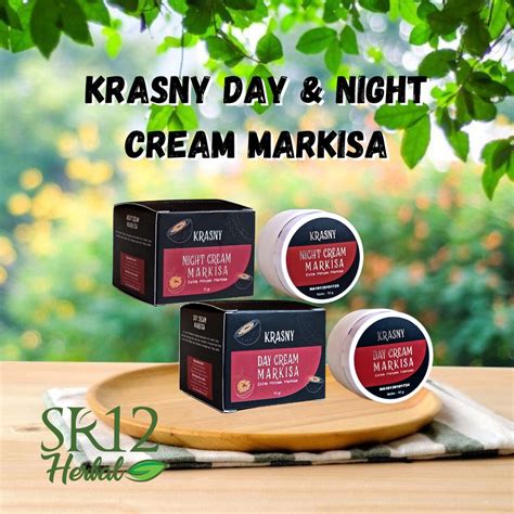 Jual Krim Pencerah Siang Dan Malam Sr12 Krasny Day And Night Cream 10gr