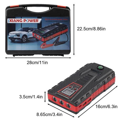 Audessy Car Jump Starter 5000a Peak 99800mah Battery Jump Starterfor All Gas Or Diesel Engine