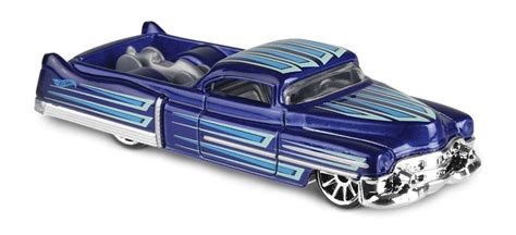 Custom Cadillac In Blue ROD SQUAD Car Collector Hot Wheels Hot Wheels Custom Hot