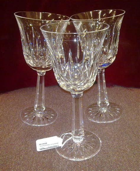 Waterford Ballyshannon Water Glasses Waterford Crystal Glasses