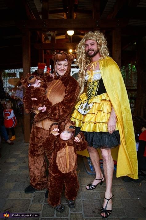 Goldilocks and the 3 Bears Family Costume | Creative DIY Costumes ...