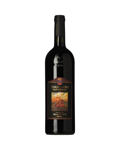 Banfi Poggio All Oro Brunello Di Montalcino Riserva R Dvin