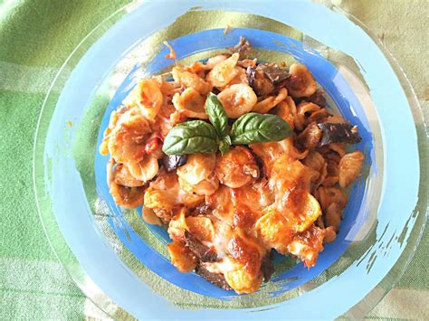 Orecchiette Al Forno Con Melanzane E Scamorza Recette