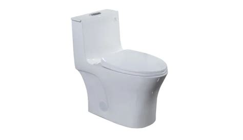 Hotel Water Closet One Piece Siphonic Washdown Ceramic White Color Wc