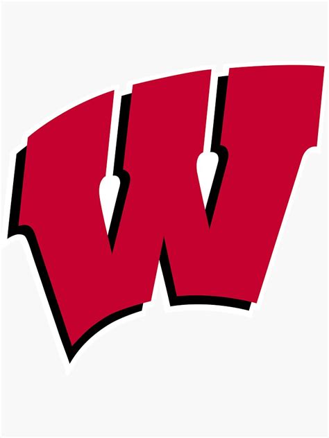 University Of Wisconsin Madison W Sticker For Sale By Jessni40