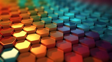 Hexagon Background Colorful Hexagonal Backgrounds | JPG Free Download ...