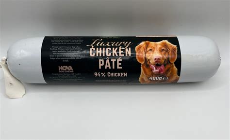 Luxury Chicken Pate 400g Nova Dog Chews