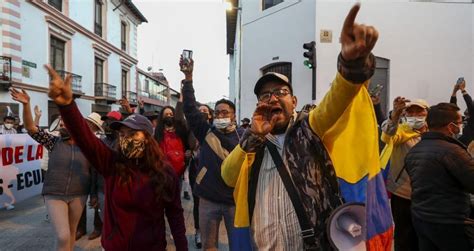 Oleada De Protestas En Ecuador Contra El Gobierno De Lasso