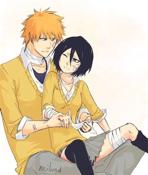 Ichiruki Bandaged Anime Bleach Cặp đôi