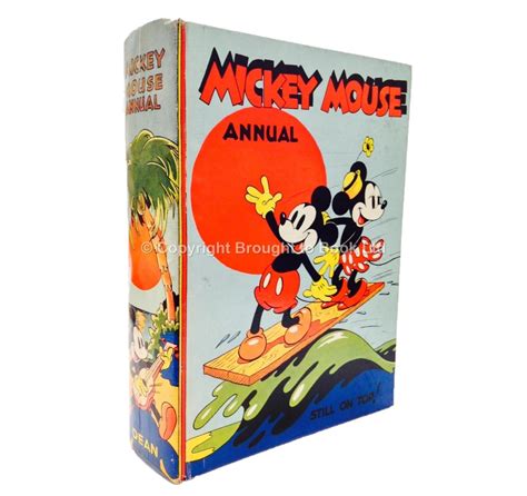 Mickey Mouse Annual Fine Hardcover St Edition Brought