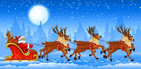 Christmas Sleigh Wallpapers Wallpaper Cave