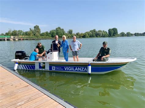 Vigilanza Nel Lago Superiore E Alto Mincio Varata Nuova Imbarcazione