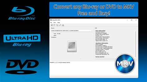 Convert BluRay DVD To MKV FOR FREE YouTube