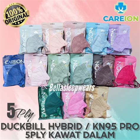 Jual Ply Duckbill Careion Kawat Hybrid Pack Masker Duckbill