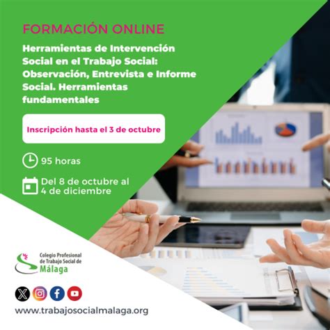 Curso Herramientas de Intervención Social en el Trabajo Social