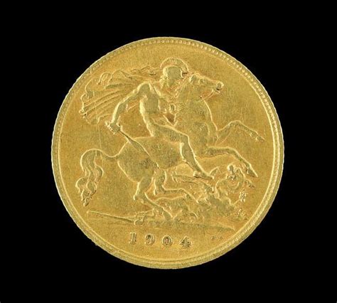 Edward Vii Gold Half Sovereign