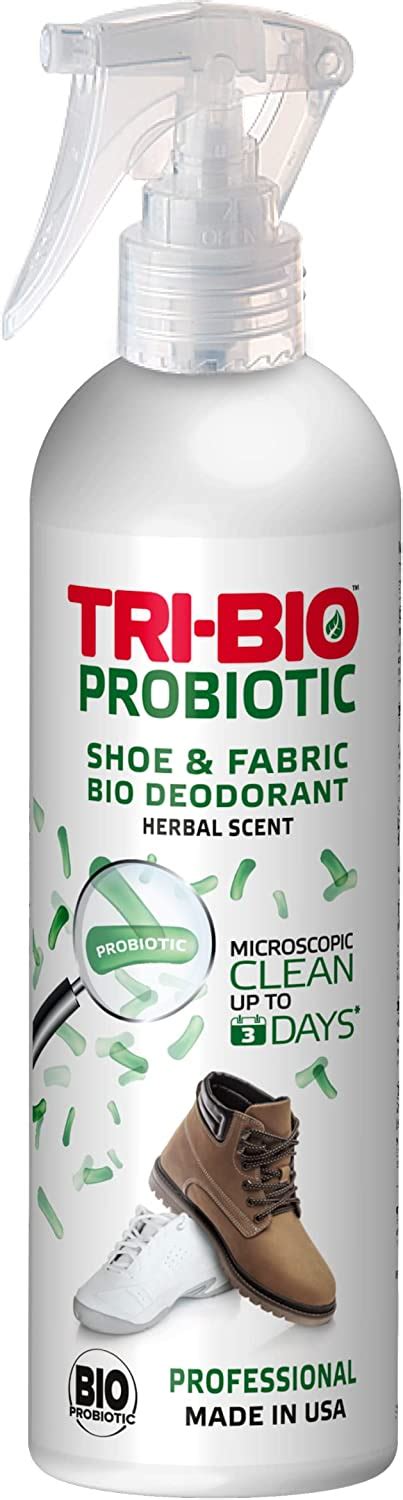 Tri Bio Eco Probiotic Shoe And Fabric Deodorant Spray 210ml Destroys