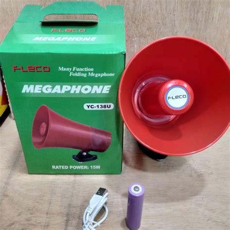 Jual Megaphone Toa Fleco Multifungsi Yc Ru Megaphone Pengeras Suara