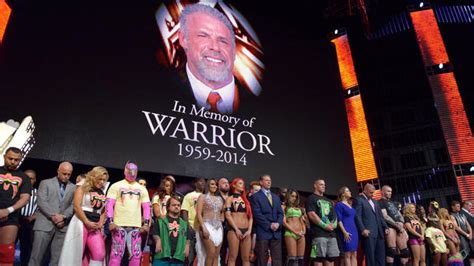 A tribute to the memory of The Ultimate Warrior: Raw, April 14, 2014 ...