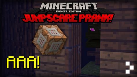 Jumpscare Prank In Mcpe Redstone Tutorial Youtube