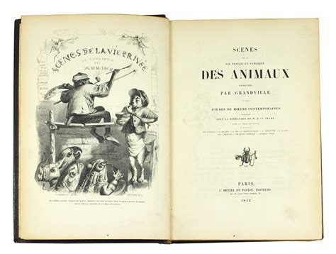 Scenes De La Vie Privee Et Publique Des Animaux Etudes Des Moeurs