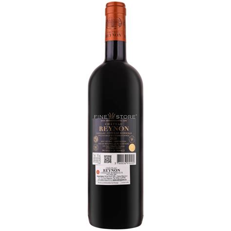 Chateau Reynon Cadillac Cotes De Bordeaux 0 75L Vin FineStore