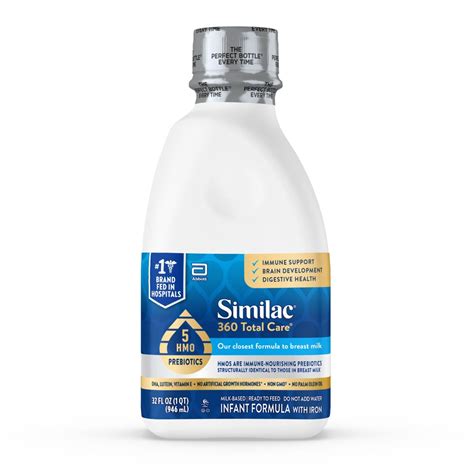 Similac Total Care Ready To Feed Infant Formula With Hmo